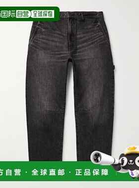 1h可退 香港直邮NILI LOTAN 男士 木匠直筒短款牛仔裤 22030W1209