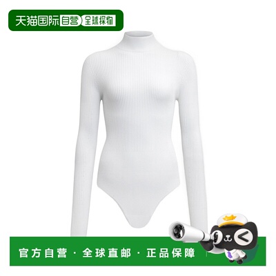 香港直邮Alaia 罗纹高领连体衣连体裤套装 AA9B0330K017A