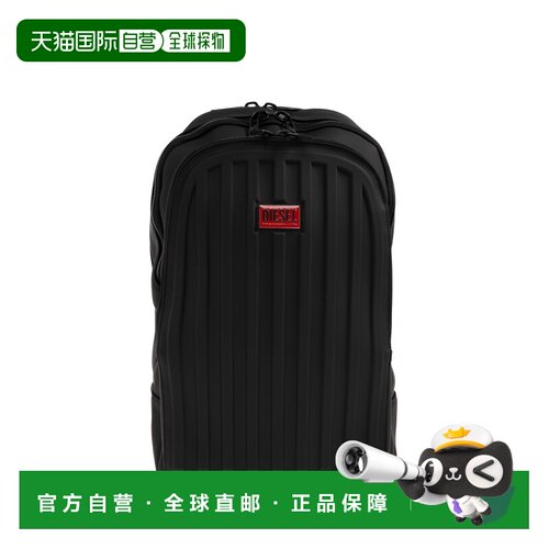 1h可退 香港直邮DIESEL 女士双肩包 DSB003006 CO 黑色 Backpack