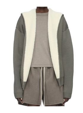 Rick Owens 长袖连帽针织衫 RP02F5601KWVD