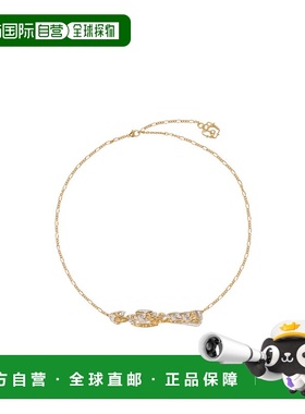 香港直邮Burberry Logo 链式项链 81202421吊坠