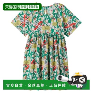 1h可退 香港直邮bobo choses 女童 Herbalist 彩色花朵棉质连衣裙