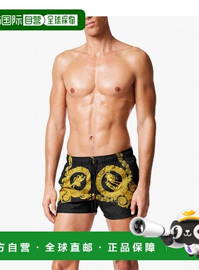 香港直邮Versace 印花短裤 10025161A06990范思哲