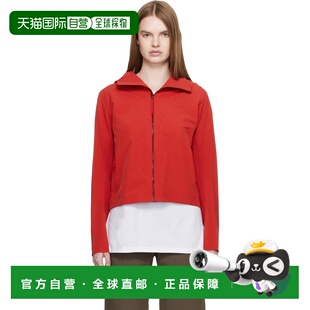 香港直邮Veilance 女士 红色 Focal Hoody 夹克 X000010623Carmin