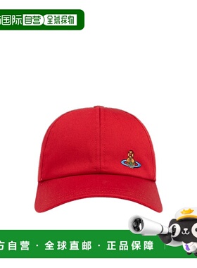香港直邮Vivienne Westwood 徽标刺绣棒球帽 81020019W00DDAAA