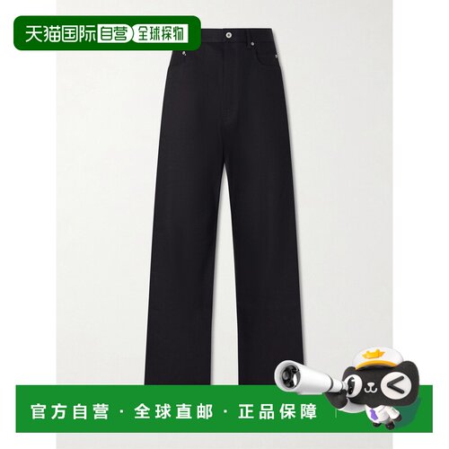 1h可退 rick owens 瑞克 欧文斯 DRKSHDW 男士 Strobe 直筒牛仔裤