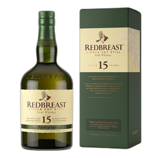 欧洲直邮Redbreast知更鸟15年700ml单一麦芽威士忌原装进口洋酒