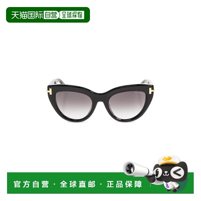 1h可退 香港直邮TOM FORD 女士太阳镜 FT125205201B CO 黑色 Sung