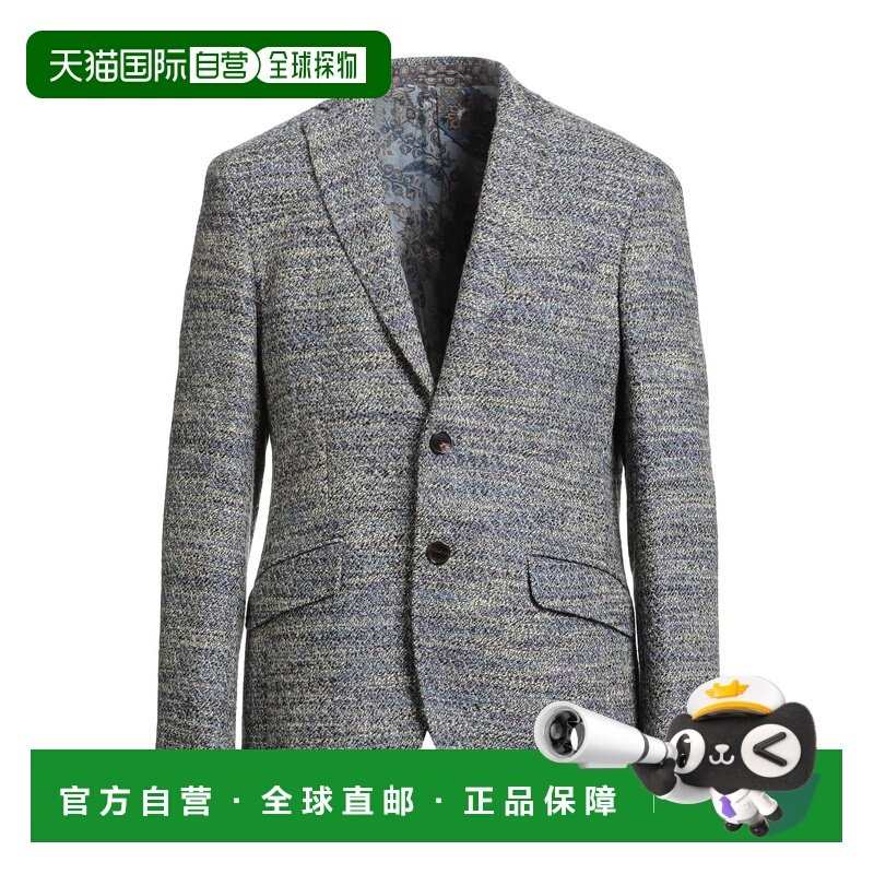 1h可退 香港直邮Etro 艾特罗 男士 西装外套 purple紫色 舒适时尚,男装,商务正装西服,淘宝优惠券,粉丝福利购,淘宝优惠卷