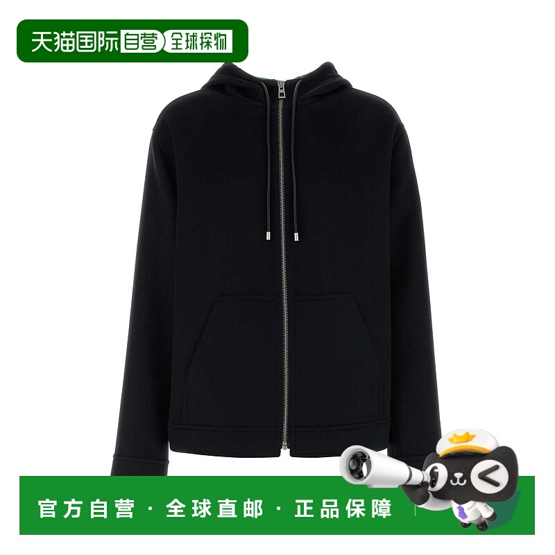 香港直邮LOEWE 罗意威 男士 黑色法兰绒夹克 H526Y02WC9BLACKGREE