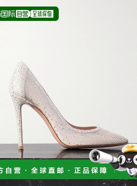 香港直邮Gianvito Rossi 吉安维托 罗西 女士 Rania 85 水晶装饰