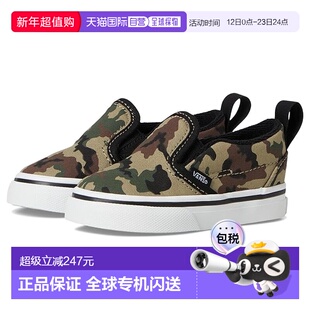 1h可退 香港直邮Vans 范斯 女童 V 便鞋(婴儿/学步婴童)童鞋童装