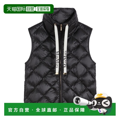香港直邮MAX MARA 女士马甲 9296036506002 AW2026 黑色 无袖羽绒