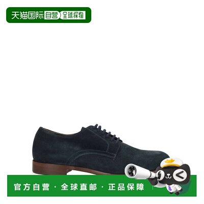 1h可退 香港直邮Canali 康钠丽 男士 绑带鞋 blue蓝色 舒适时尚