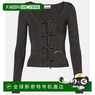 香港直邮GANNI 女士 1h可退 甘尼 舒适时 徽标上衣 colorful花色