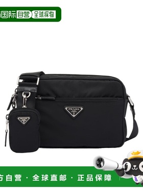 香港直邮Prada 徽标单肩包 1BC167RV44斜挎包