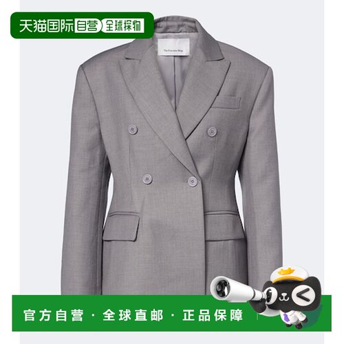 香港直邮The Frankie Shop 女士 Dover 双排扣西装外套