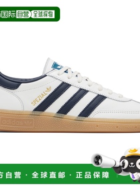 1h可退 香港直邮Adidas 男士 白色 Handball Spezial 运动鞋 JR95