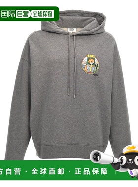 1h可退 香港直邮MAISON KITSUNE 男士 长袖连帽卫衣 NM00707KM000