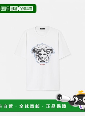 欧洲直邮VERSACE 范思哲 25秋冬 1013302-1A16753_1W000 男士 短T