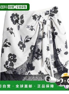 香港直邮Self-Portrait 女士 迷你半身裙 white白色 舒适时尚