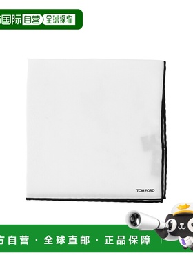 香港直邮Tom Ford 汤姆 福特 男士 Scarfs 白色围巾 SPR001SPS10W