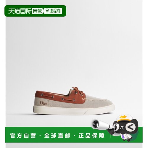 香港直邮DIOR 男士休闲鞋 3LO369ADU700 AW2026 米白色 