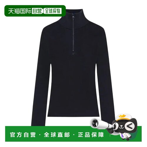 1h可退 香港直邮Courreges 拉链高领毛衣 325MPU247FI0071长袖