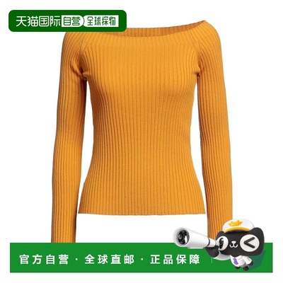 1h可退 香港直邮Chloe 蔻依 女士 毛衣 yellow黄色 舒适时尚