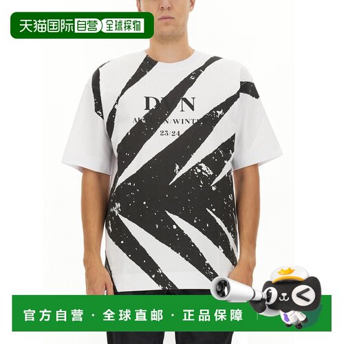 1h可退 香港直邮DRIES VAN NOTEN 男士T恤 0211127602001 AW2023