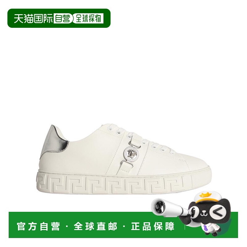 香港直邮VERSACE 25FW 系带低帮休闲鞋 Men范思哲