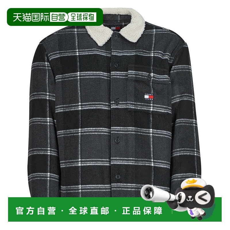 欧洲直邮Tommy Jeans  男衣服 秋冬24 衬衫式外套 TJM CHECK SHER