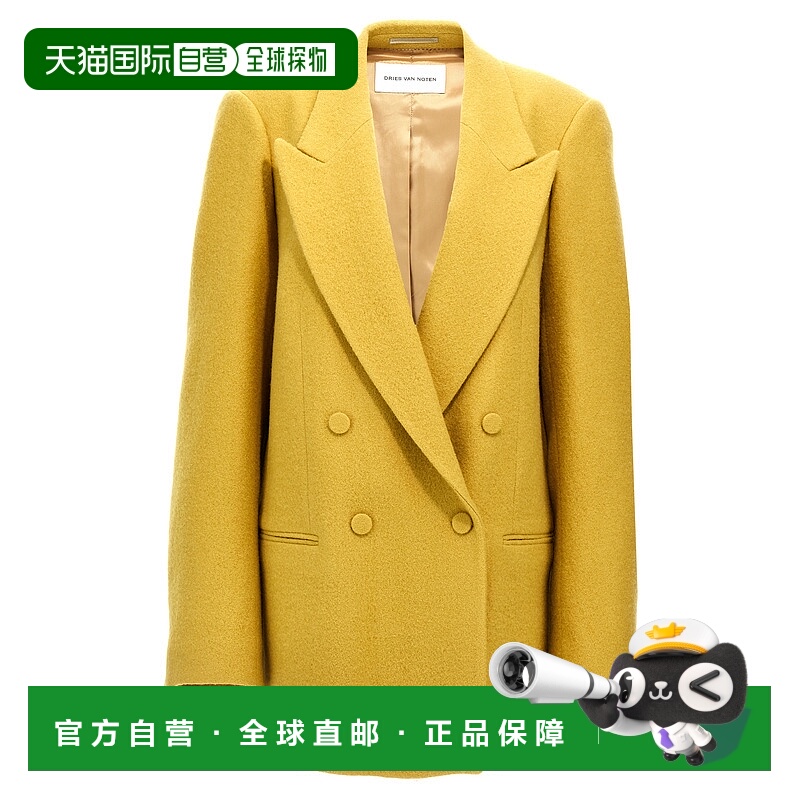 1小时内可退 欧洲直邮dries van noten 女士 外套羊毛