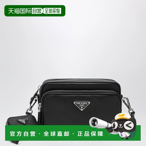 1h可退香港直邮PRADA 男士手拿包 2VH170OOO9Z2F0002 SS2026 黑色