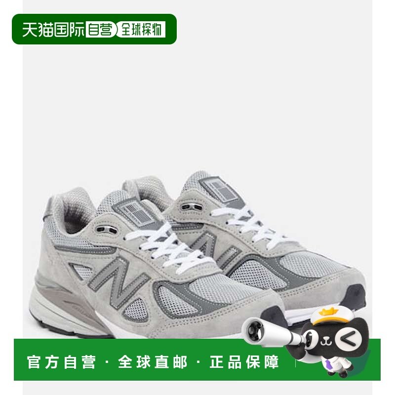香港直邮New Balance  女士 990v4 美国制造山羊皮边运动鞋 00417