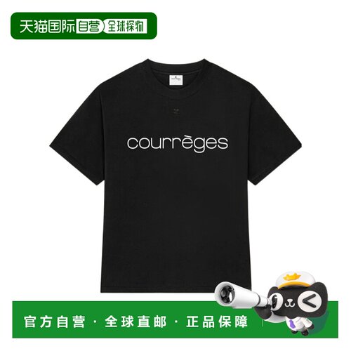 香港直邮COURREGES 男士T恤 326JTS203JS03129901 AW2026