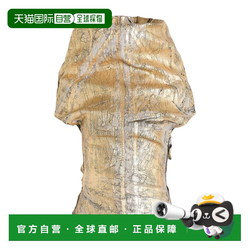 1h可退 香港直邮rick owens 瑞克 欧文斯 女士 上衣 metal金属色