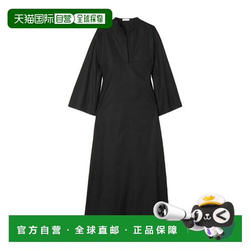 1h可退 香港直邮THE ROW 女士连衣裙 6480W1445BLACK AW2021 黑色