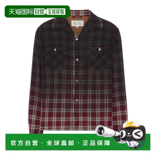 Maison Margiela 渐变格纹衬衫 S50DT0069M35692 【付后1h可退】