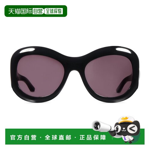 自营欧洲直邮GUCCI古驰 黑色圆形太阳镜男女同款