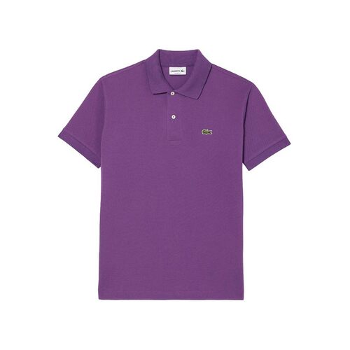 香港直邮LACOSTE 男士POLO衫 L1212IY2 SS2024 紫色支付后1h可退