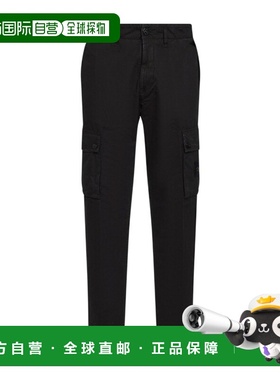 1h可退 香港直邮Stone Island Logo 贴片锥形裤 L1S153100053S00W