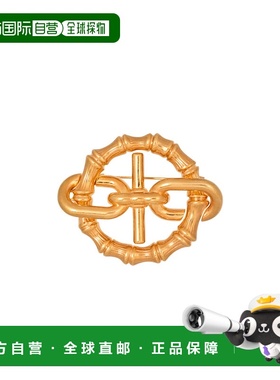 香港直邮Balmain Bamboo Sync 胸针 FN4XM559MBRA别针配饰