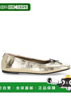 香港直邮Golden Goose Deluxe Brand 方头蝴蝶结舞鞋 GWF00867.F0