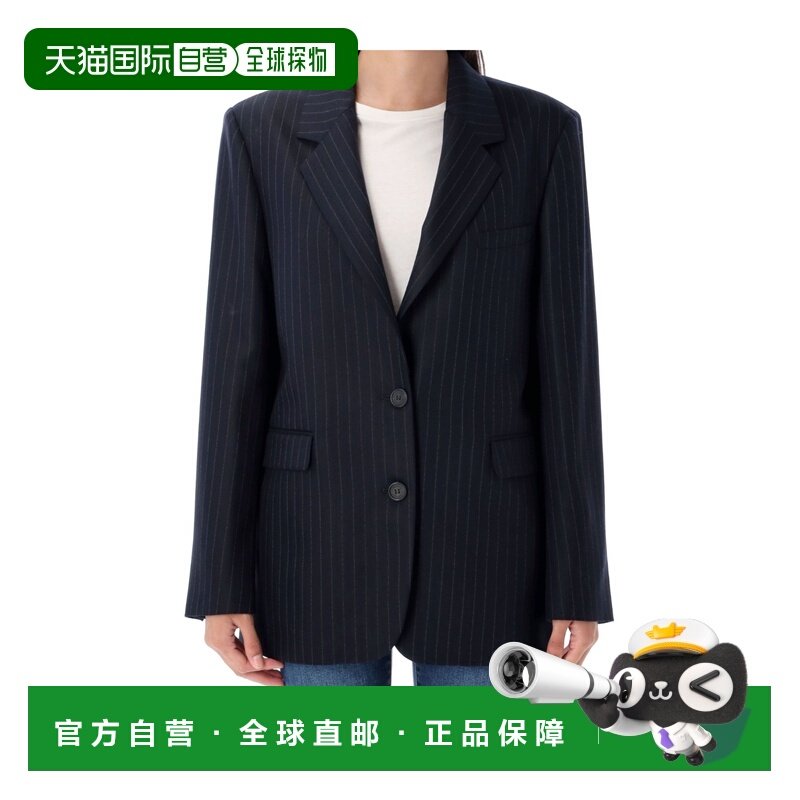 1h可退 香港直邮25FW 单排扣细条纹西装外套 Women,女装/女士精品,西装,淘宝优惠券,粉丝福利购,淘宝优惠卷