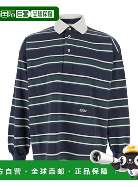 1h可退 香港直邮AUTRY 男士 STRIPS SMAL POLO衫 POPXL6JVVORTEX