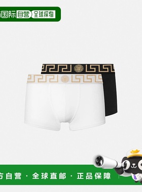 欧洲直邮VERSACE 范思哲 25秋冬 AU10181-1A10011_A83K 男士 内裤