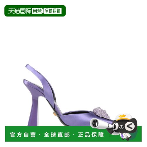 香港直邮versace 范思哲 女士 浅口鞋 purple紫色 舒适时尚