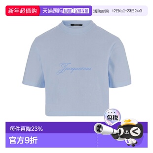 1h可退 香港直邮Jacquemus 圆领短袖T恤 TSW00590AJ00045