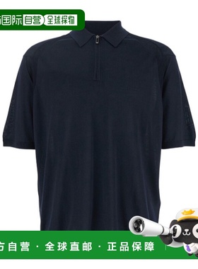 香港直邮Emporio Armani 拉链男装POLO衫 EM000680AF13907阿玛尼
